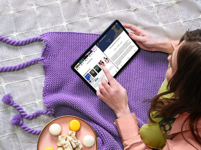 The versatile Huawei MatePad makes an ideal stay-home companion. Photos: Huawei