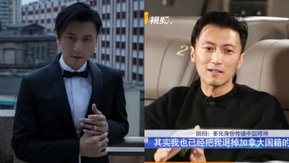 Nicholas Tse Renounces Canadian Citizenship; Says He Is "Originally Chinese" 'Cos He Was Born In Hongkong