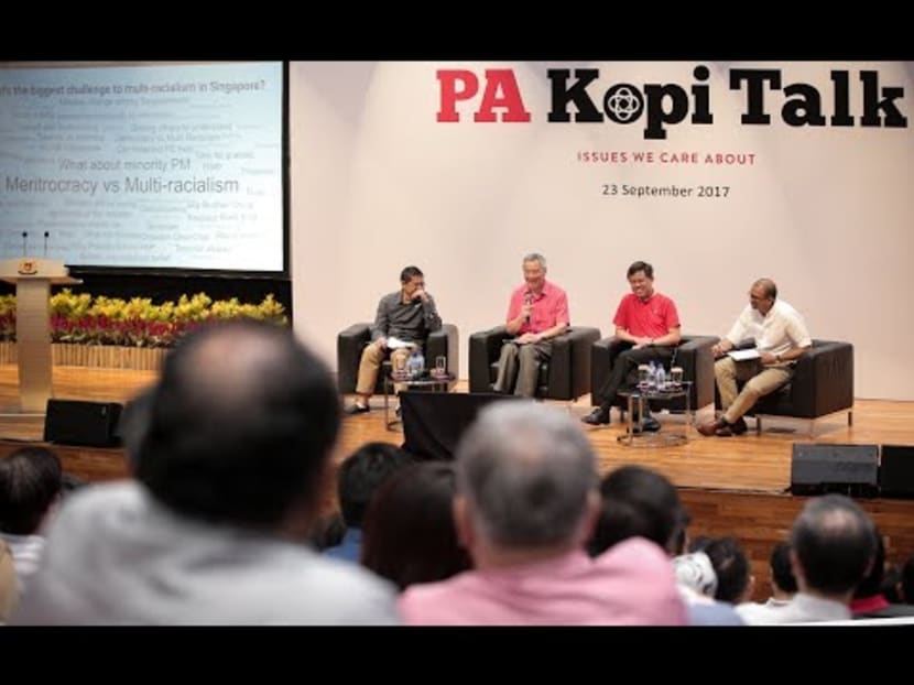 PM Lee's speech on multiracialism and the Presidential Election 2017 at PA Kopitalk