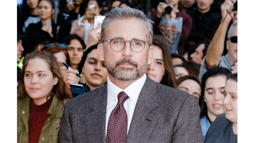 Steve Carell wears dog head and PJs to embarrass kids before school