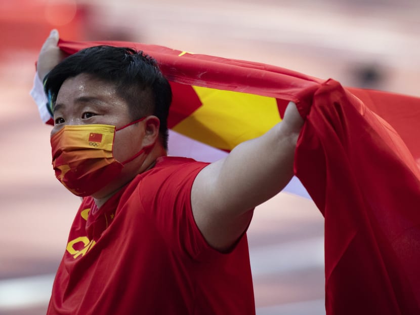 Chinese gold medalist was asked about her 'masculine' appearance, prompting outrage Chinese gold medalist was asked about her 'masculine' appearance, prompting outrage