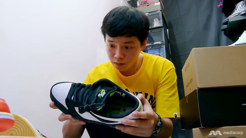 This 16 year old can rake in S 30 000 a month reselling sneakers CNA