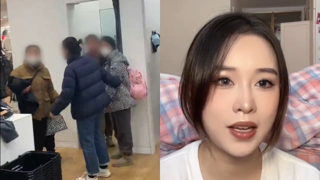 中国女子试衣时遭两童推帘 出言制止反被骂从事“特殊职业”