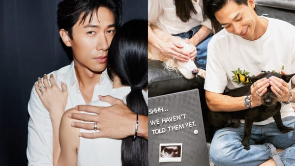 Actor Desmond Tan and wife expecting first child and he’s already bought 'daddy’s girl' her first gift