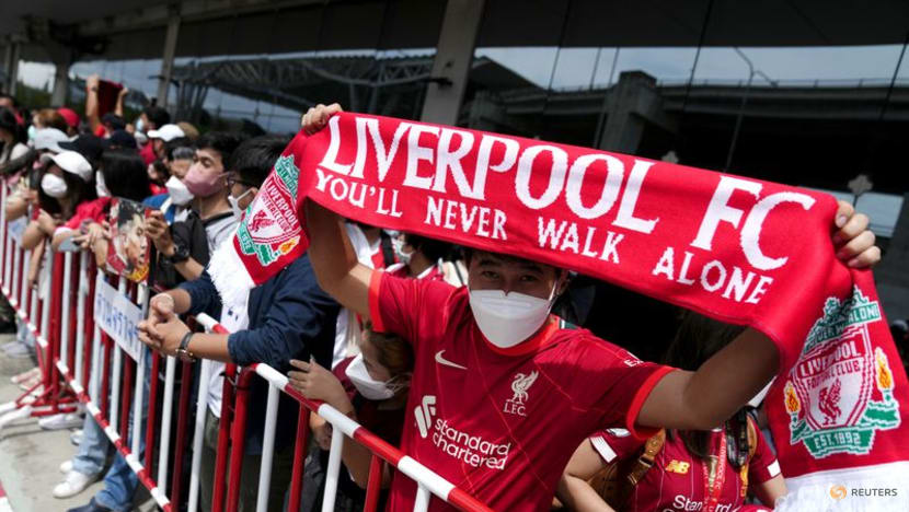 Thai fans welcome Liverpool before friendly with Man Utd Thai fans welcome Liverpool before friendly with Man Utd