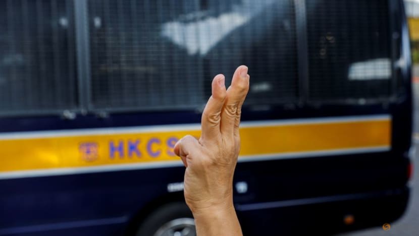 Hong Kong government criticises US safe haven scheme for 'fugitives' Hong Kong government criticises US safe haven scheme for 'fugitives'