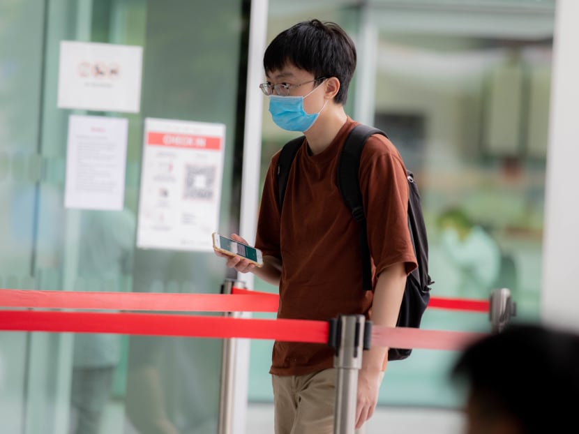 Guo Zhihong at the State Courts on March 21, 2022. Guo Zhihong at the State Courts on March 21, 2022.