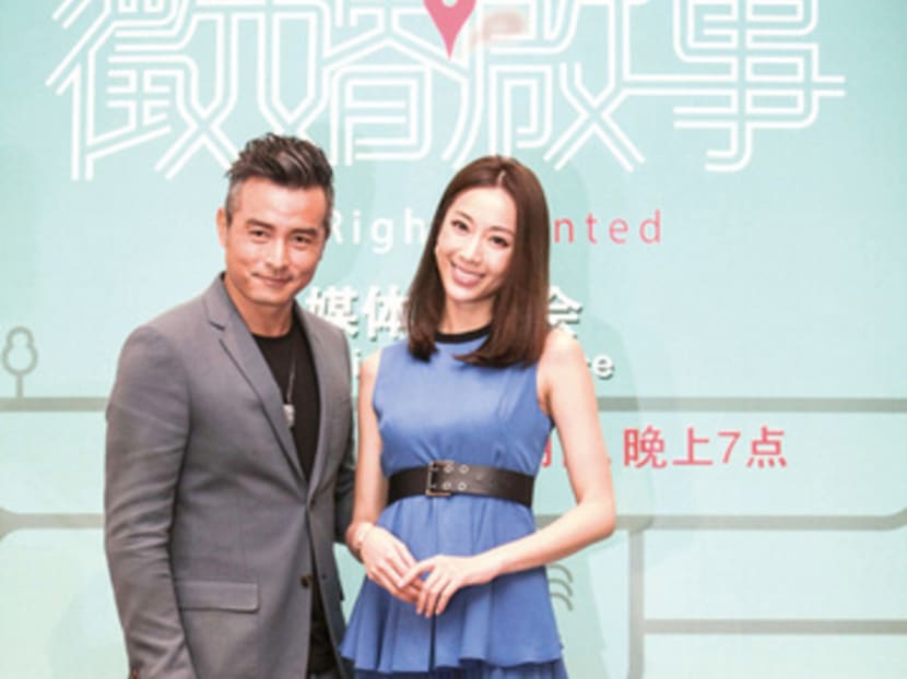 Christopher Lee and Sonia Sui star in Mr Right Wanted. 
Photo: Jason Ho