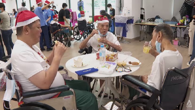 Charities spread Christmas cheer at Singapore's nursing and children's homes