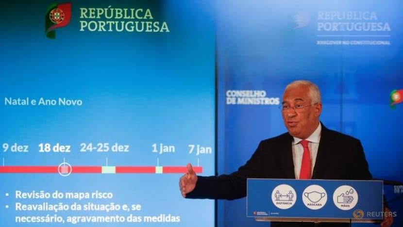 Portugal to ease COVID-19 rules for Christmas, but not New Year Portugal to ease COVID-19 rules for Christmas, but not New Year