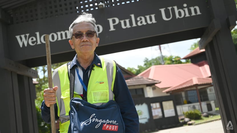 Meet postman Shahruddin, who braves Pulau Ubin’s hilly terrain and wildlife to deliver mail to the island’s residents
