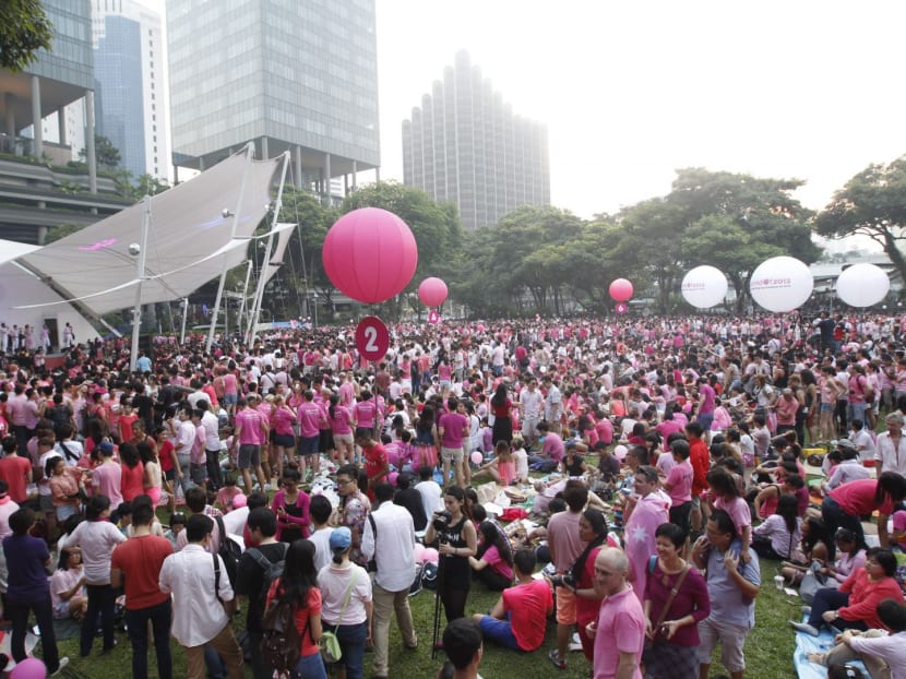 Pink Dot 2013. TODAY file photo