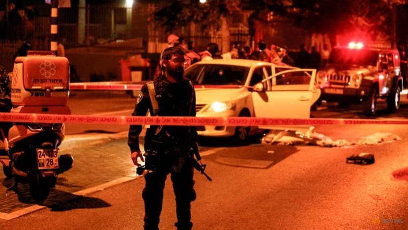 Three people killed in suspected Palestinian attack in Israel Three people killed in suspected Palestinian attack in Israel