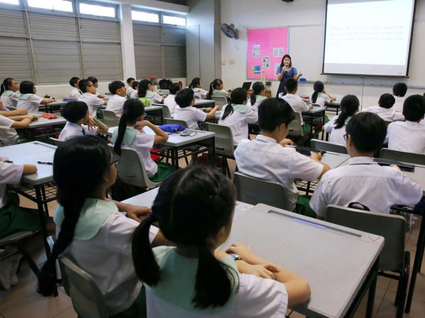 The global survey of schools found that Singapore teachers are now working fewer hours than they were in 2013 though some teachers here dispute this finding. The global survey of schools found that Singapore teachers are now working fewer hours than they were in 2013 though some teachers here dispute this finding.