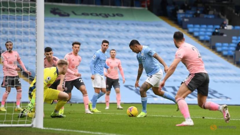 Man City extend lead as Jesus goal sinks Sheffield United Man City extend lead as Jesus goal sinks Sheffield United