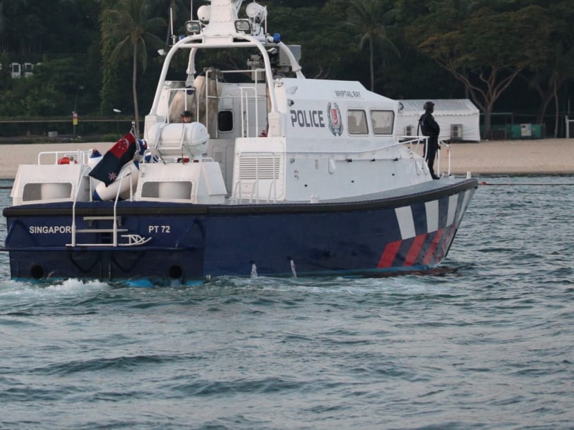 A man arrested by the Police Coast Guard had no symptoms of Covid-19 but was infected.