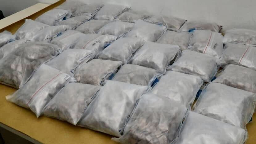 Nearly 18kg of heroin seized at Woodlands Checkpoint in largest reported haul of drug since 2001 Nearly 18kg of heroin seized at Woodlands Checkpoint in largest reported haul of drug since 2001