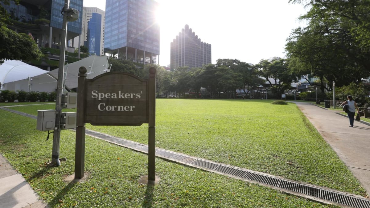 Singapore rejected 5 bids to use Speakers' Corner for events on Israel-Hamas conflict