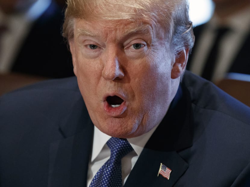 US President Donald Trump cited this week’s terrorist attack in New York to advance his agenda on immigration and national security while assailing Democrats for endangering the country. Photo: AP