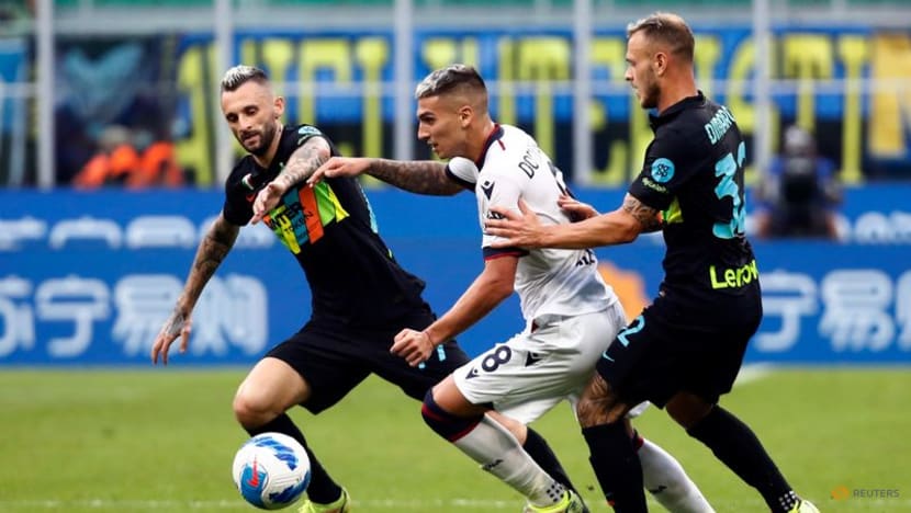 Football: Champions Inter back on top after hitting Bologna for six Football: Champions Inter back on top after hitting Bologna for six