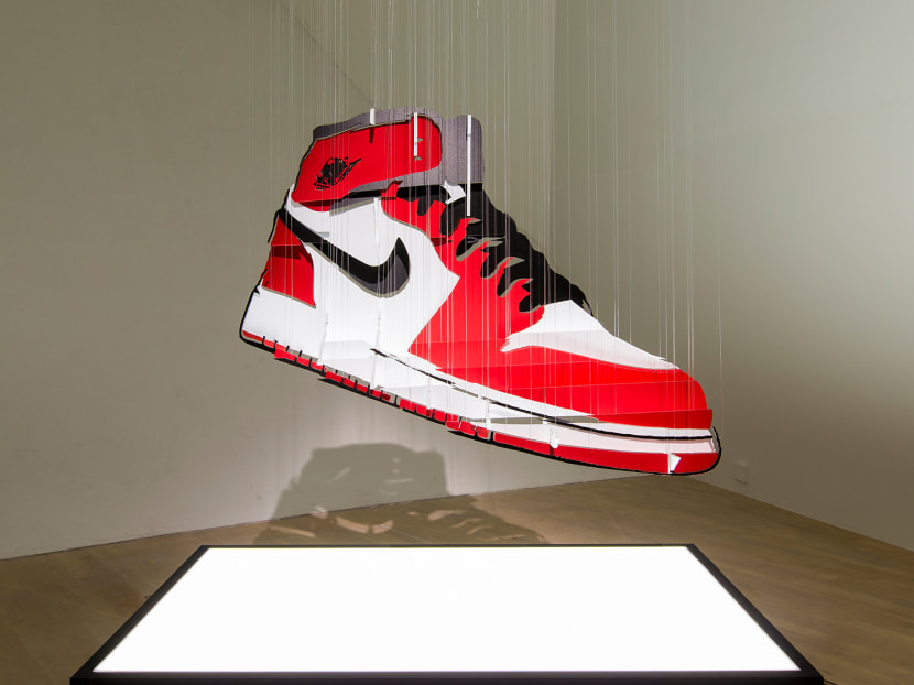 Nike Air Jordan 1 high x Louis vuitton - Buy Royalty Free 3D model