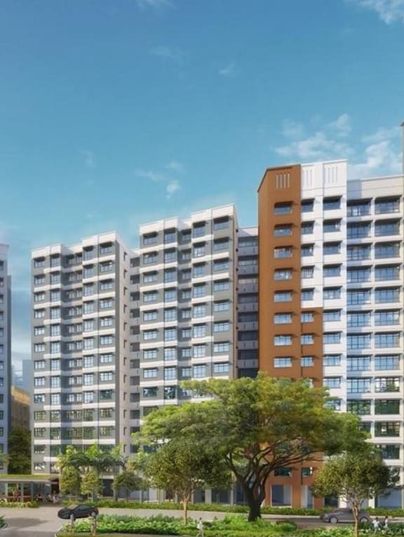 An artist's impression of public housing blocks at the Yishun Beacon project as seen on the Housing and Development Board's website.