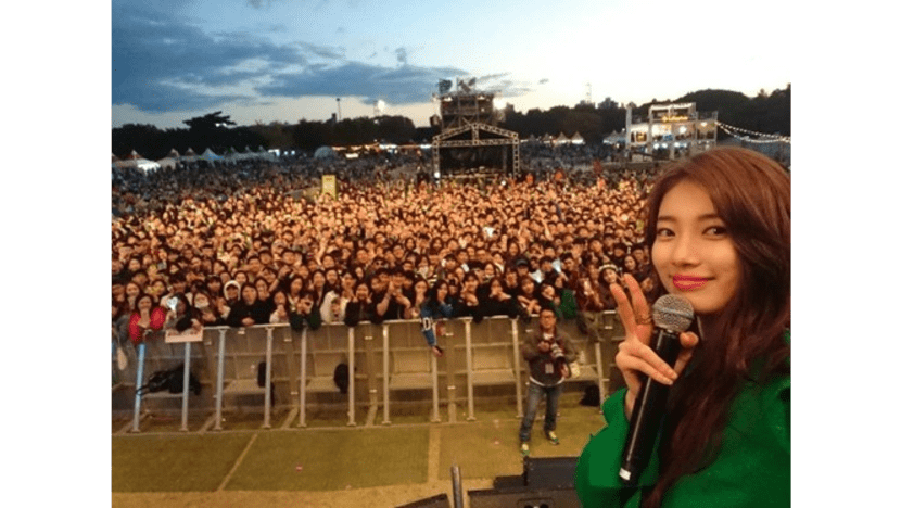 miss A′s Suzy Shares Photo with Thousands of Fans