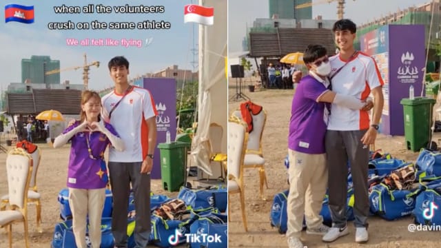 我国板球选手在柬埔寨爆红 东运会志工轮流求合照