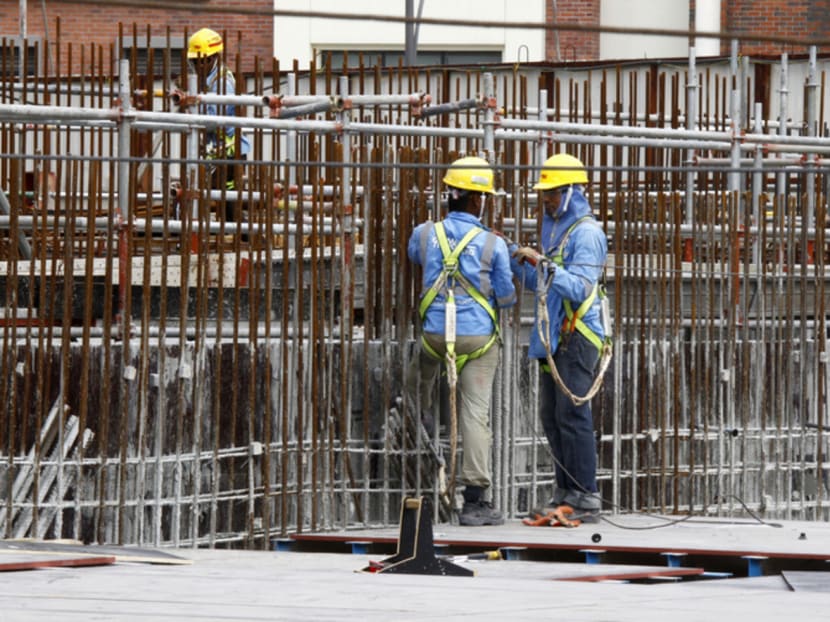 Construction demand from the private sector is expected to fall, with public sector projects expected to account for about 60 per cent of the demand 
this year. 
Today File Photo