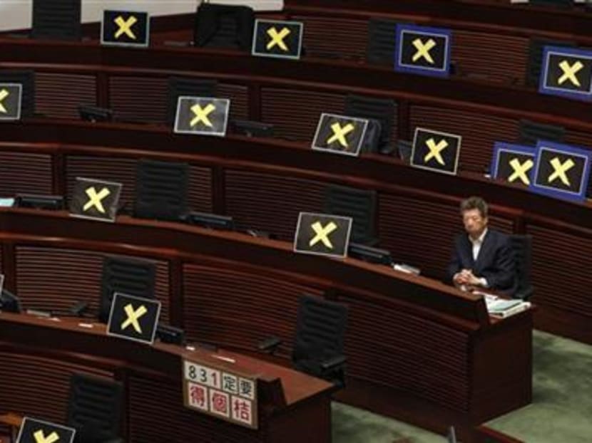 Gallery: Hong Kong unveils Beijing-backed election reform plan