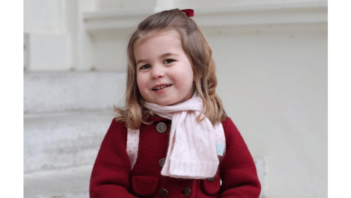 Princess Charlotte smiles as she attends first day of nursery - 8days