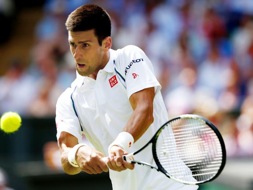 Djokovic saw off his opponent in straight sets. Photo: Getty Images