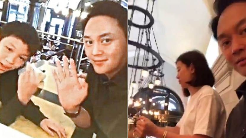 Julian Cheung and family in London during London Bridge attack