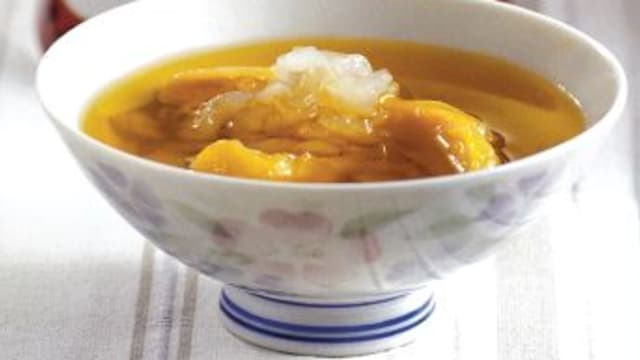 食谱：姜茶甜雪蛤