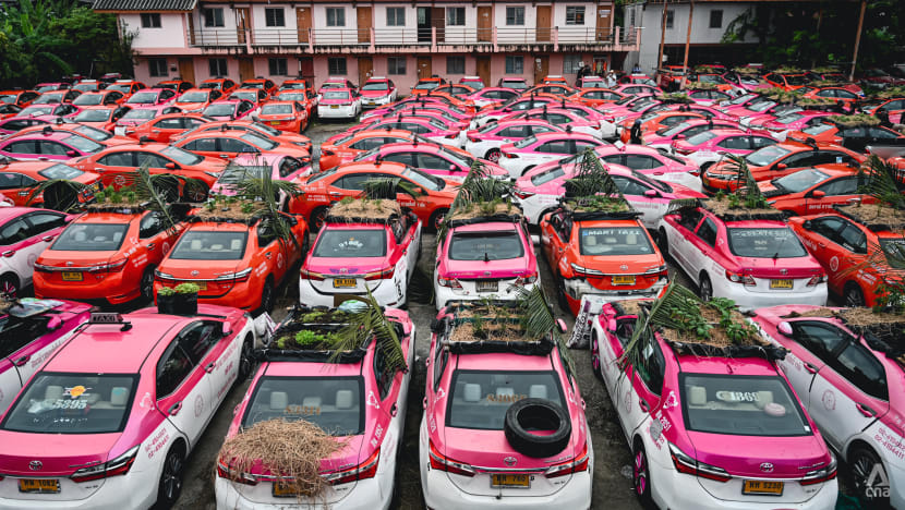 Taxi cab gardens emerge in Bangkok as drivers quit and debts grow