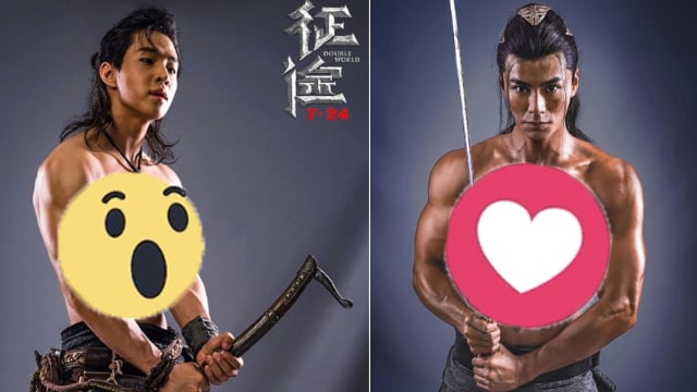 Henry、罗仲谦为新片《征途》练出一身巧克力肌