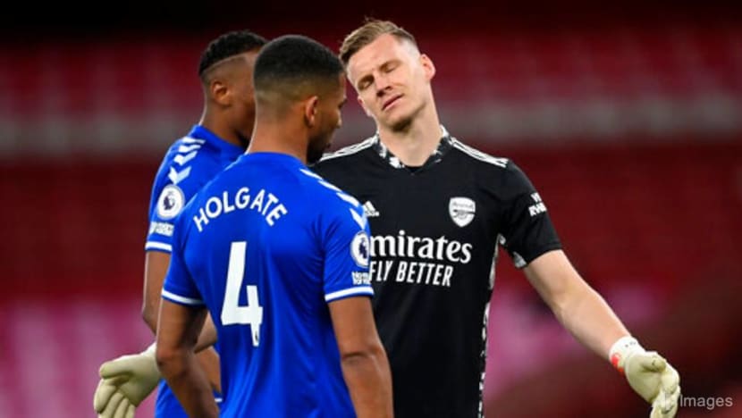 Football: Leno blunder gifts Everton 1-0 win over Arsenal Football: Leno blunder gifts Everton 1-0 win over Arsenal