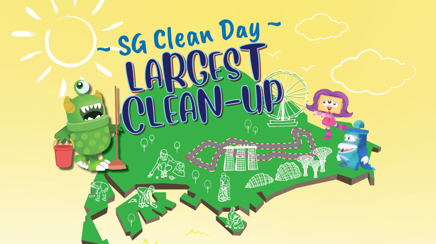 一起来参与“新加坡清洁日”　让“花园城市”美誉延续