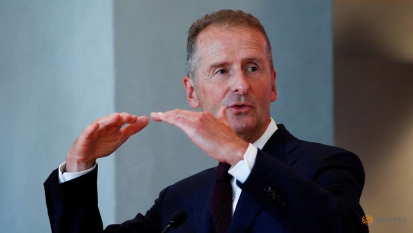 Volkswagen CEO Diess 'not afraid' of an Apple electric car Volkswagen CEO Diess 'not afraid' of an Apple electric car