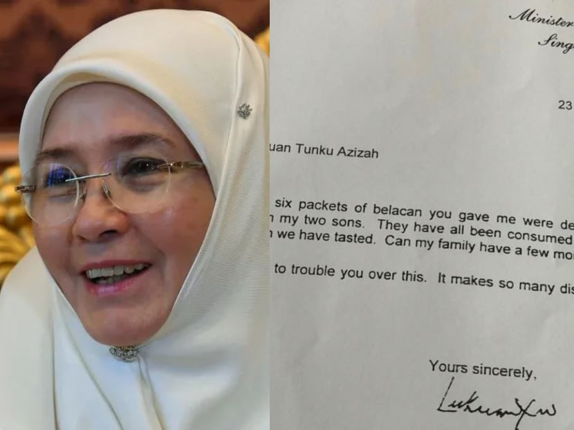 Tunku Hajah Azizah Aminah Maimunah Iskandariah, through her Twitter handle @cheminahsayang, disclosed that she was, for a time, the “official supplier” of sambal belacan to Singapore's former prime minister Lee Kuan Yew.