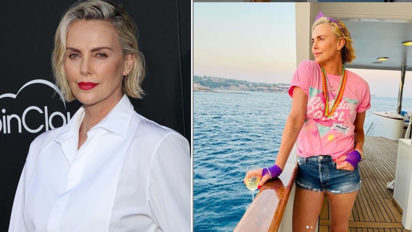 Charlize Theron Celebrates 46th Birthday With A ‘80s Prom Murder Mystery Party On A Yacht