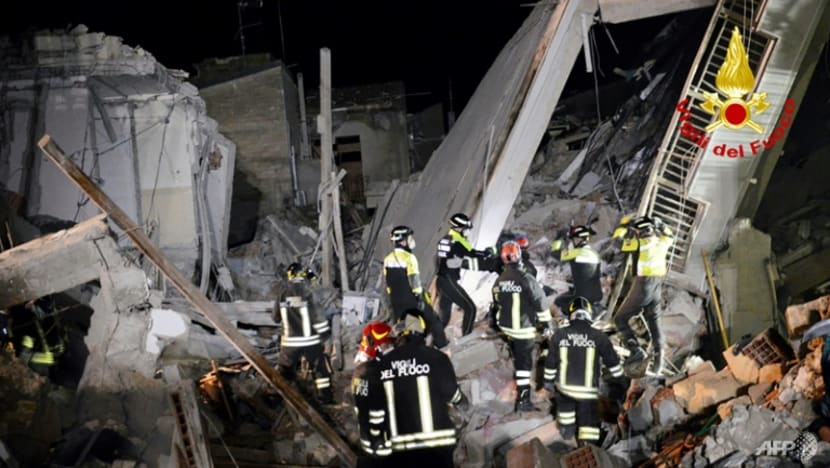 Four dead, five missing in Sicily apartment blast