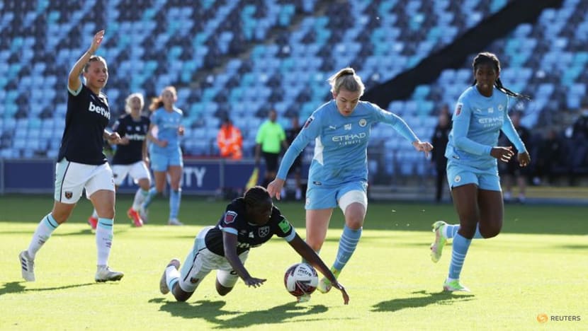 West Ham shock Man City with 2-0 WSL win, Spurs up to second West Ham shock Man City with 2-0 WSL win, Spurs up to second