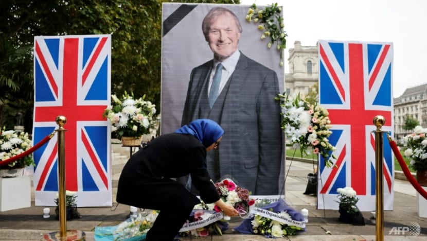 Man charged with 'terrorist' murder of British lawmaker Amess Man charged with 'terrorist' murder of British lawmaker Amess