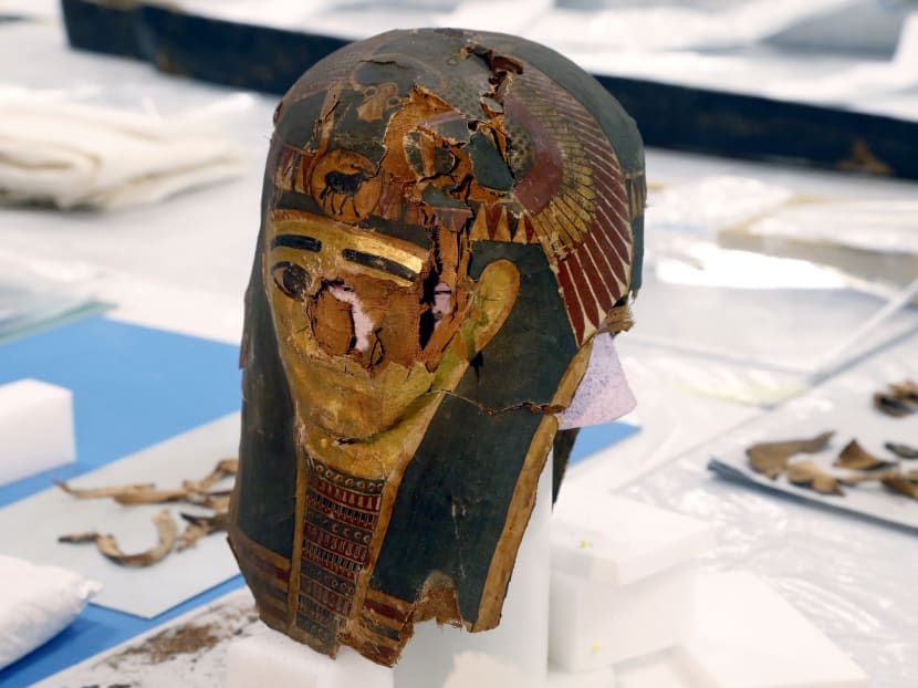 Gallery: Scientists work to conserve 2,500-year-old mummy