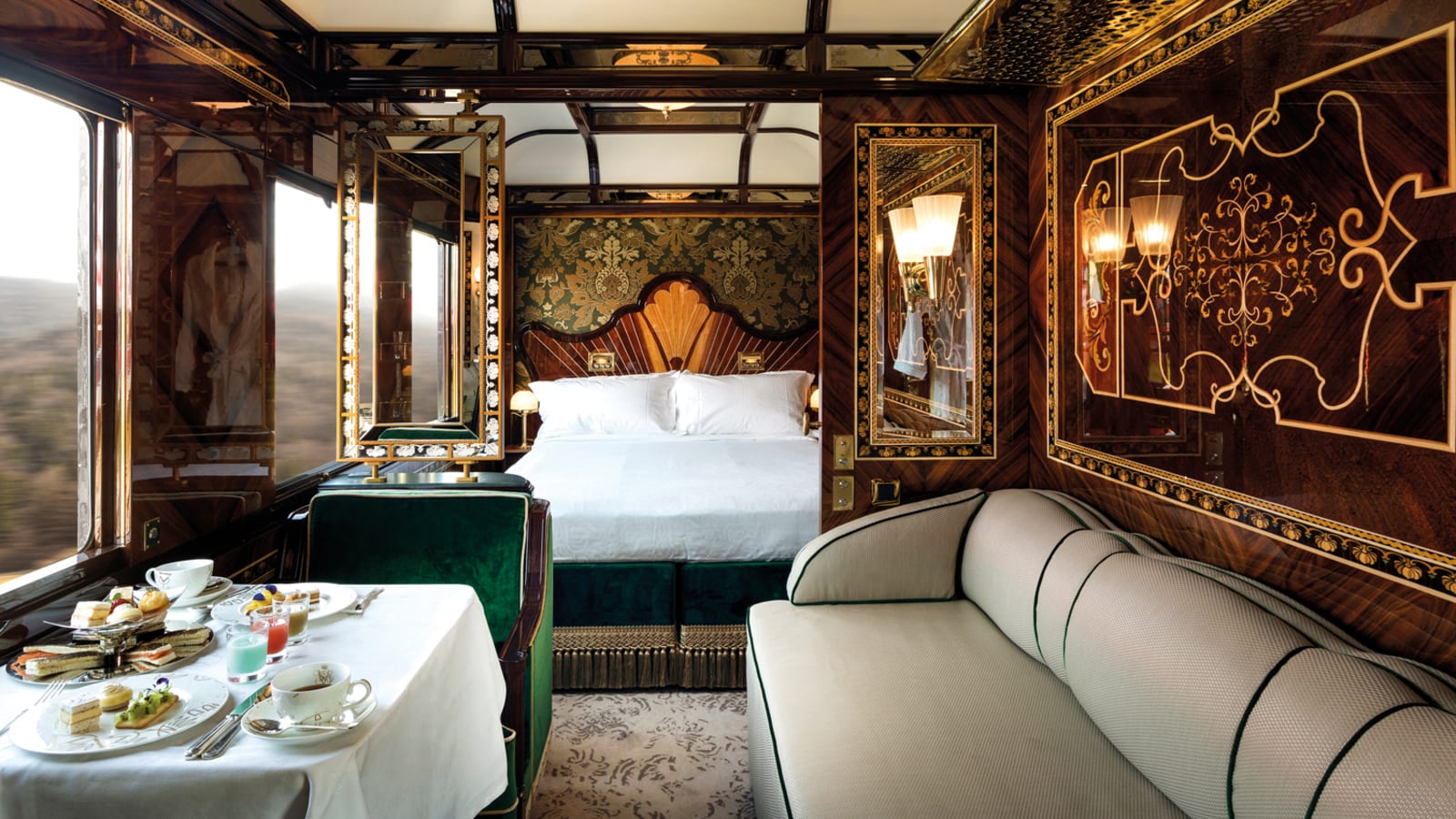 A trip back in time: What it’s like to travel on board one of the world’s most luxurious trains thumbnail