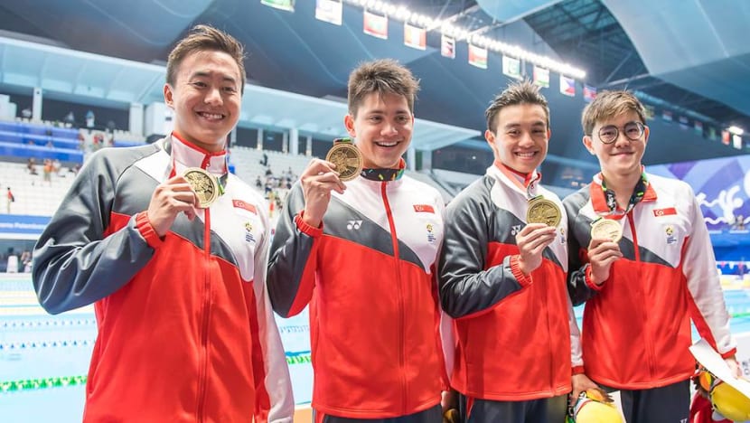 Asian Games: Singapore clinch bronze in men's 4x100m freestyle relay 