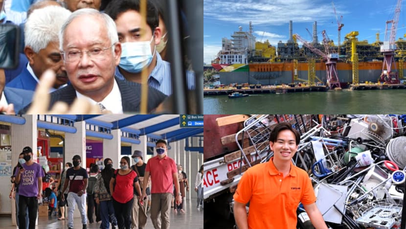 Daily round-up, Aug 23: Najib goes to jail after losing final appeal in 1MDB-linked case; worker missing after Keppel Shipyard pier collapses; Singapore core inflation rises