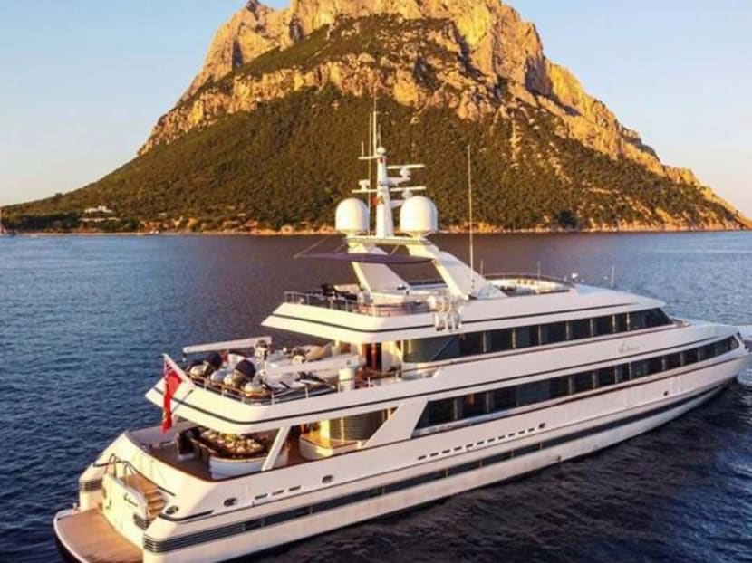 Going for a song? Eric Clapton's yacht up for auction Going for a song? Eric Clapton's yacht up for auction