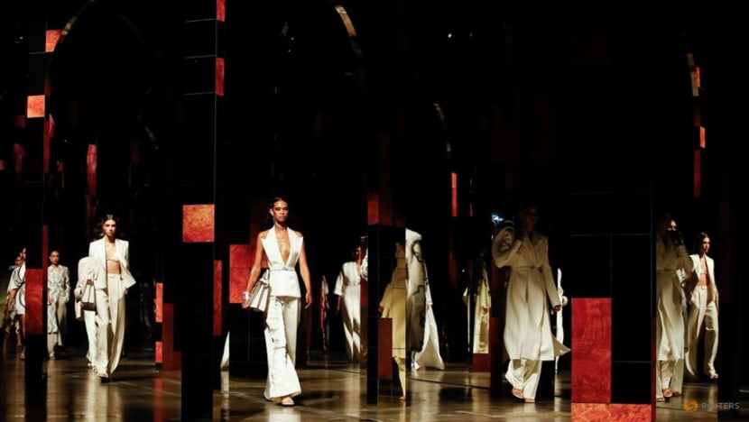 Fendi opens Milan shows with disco glam, butterflies at Ferretti Fendi opens Milan shows with disco glam, butterflies at Ferretti